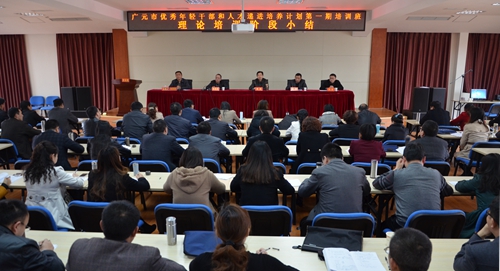 我校举行优秀年轻干部和人才递进培养计划第一期培训班理论武装培训总结暨实践调研阶段工作部署会