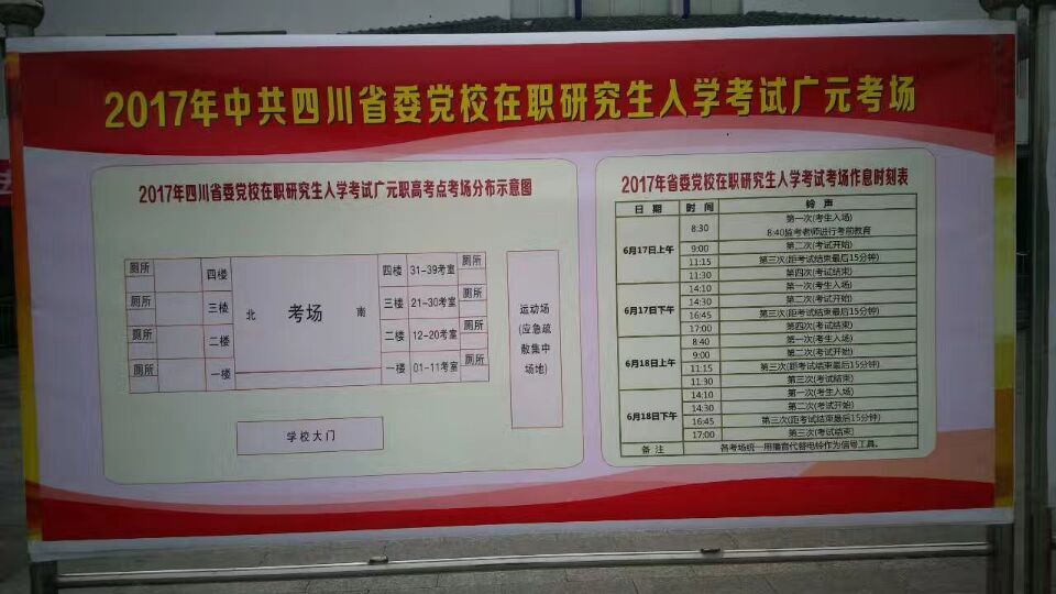 广元市委党校着力省委党校在职研究生招生考试保障工作