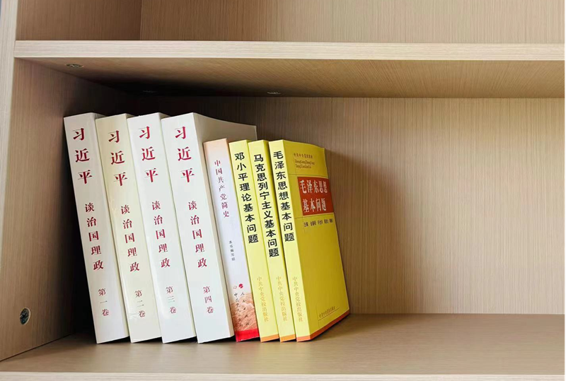 广元市委党校：学员宿舍第一批图书配置到位